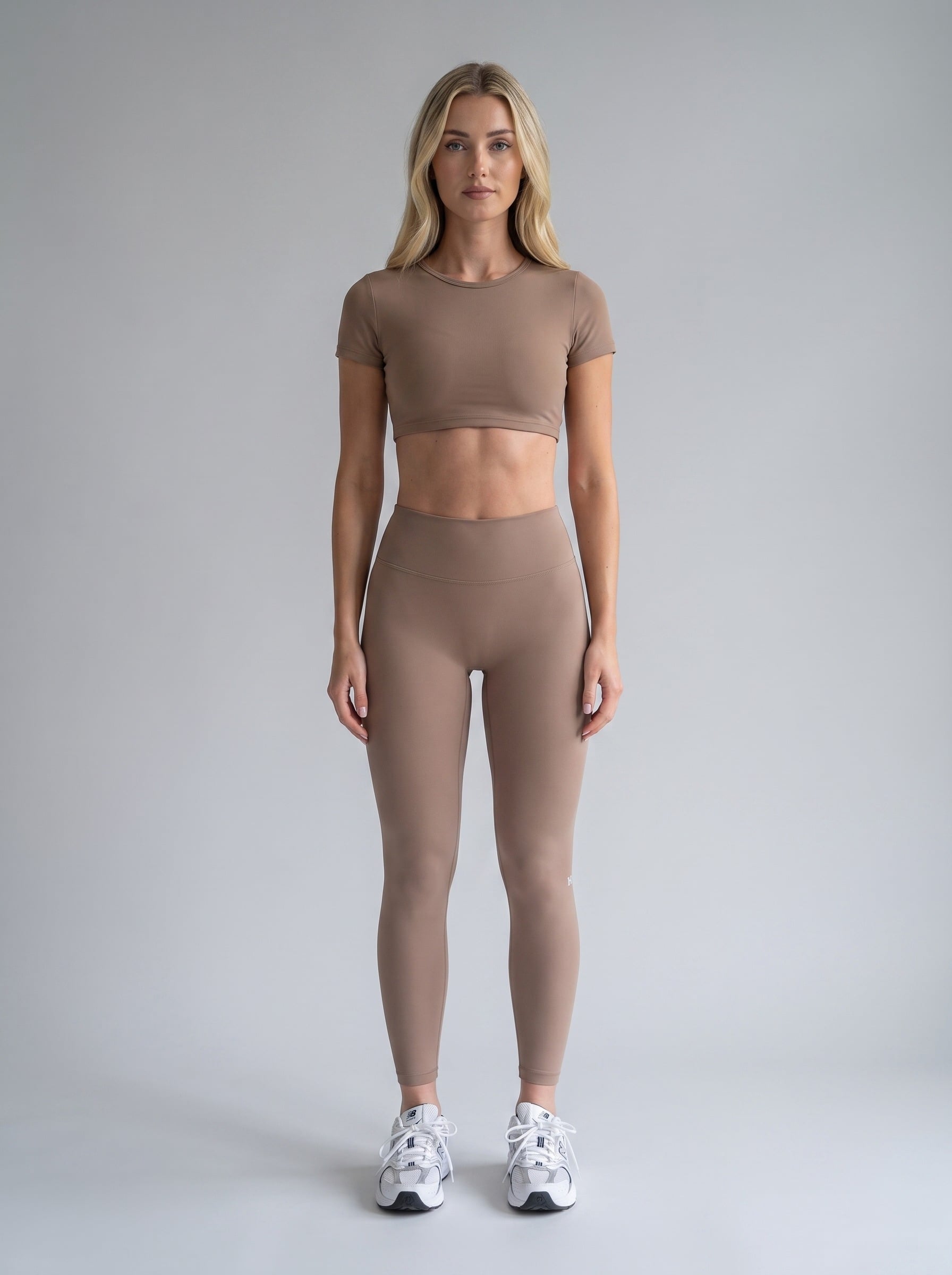 Aura Crop Top – Cappuccino – Produktansicht 1