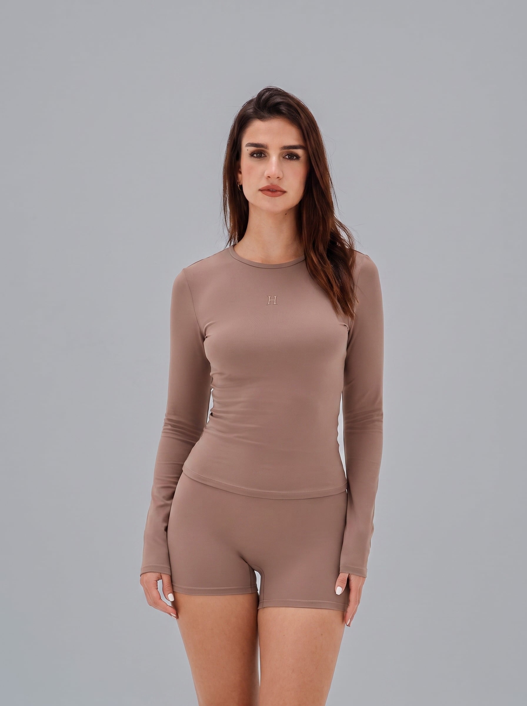 Aura Long Sleeve – Cappuccino – Produktansicht 2