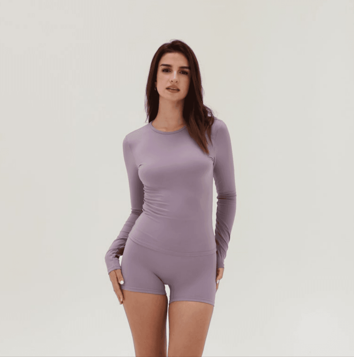 Aura Long Sleeve – Mauve – Produktansicht 3