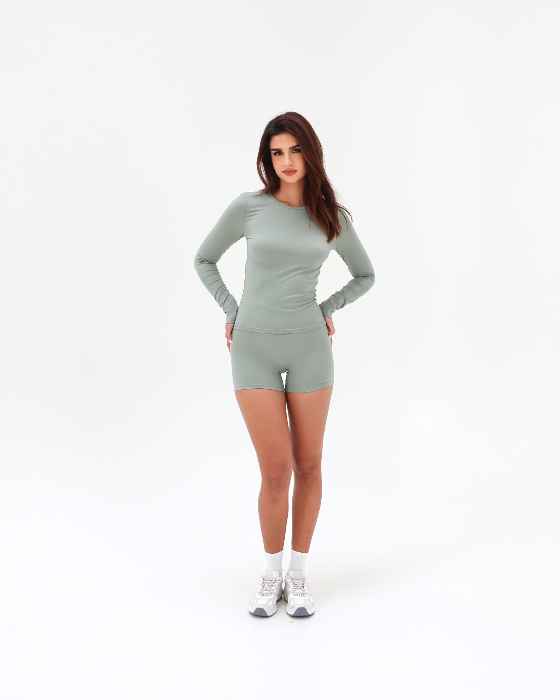 Aura Long Sleeve – Matcha – Produktansicht 2