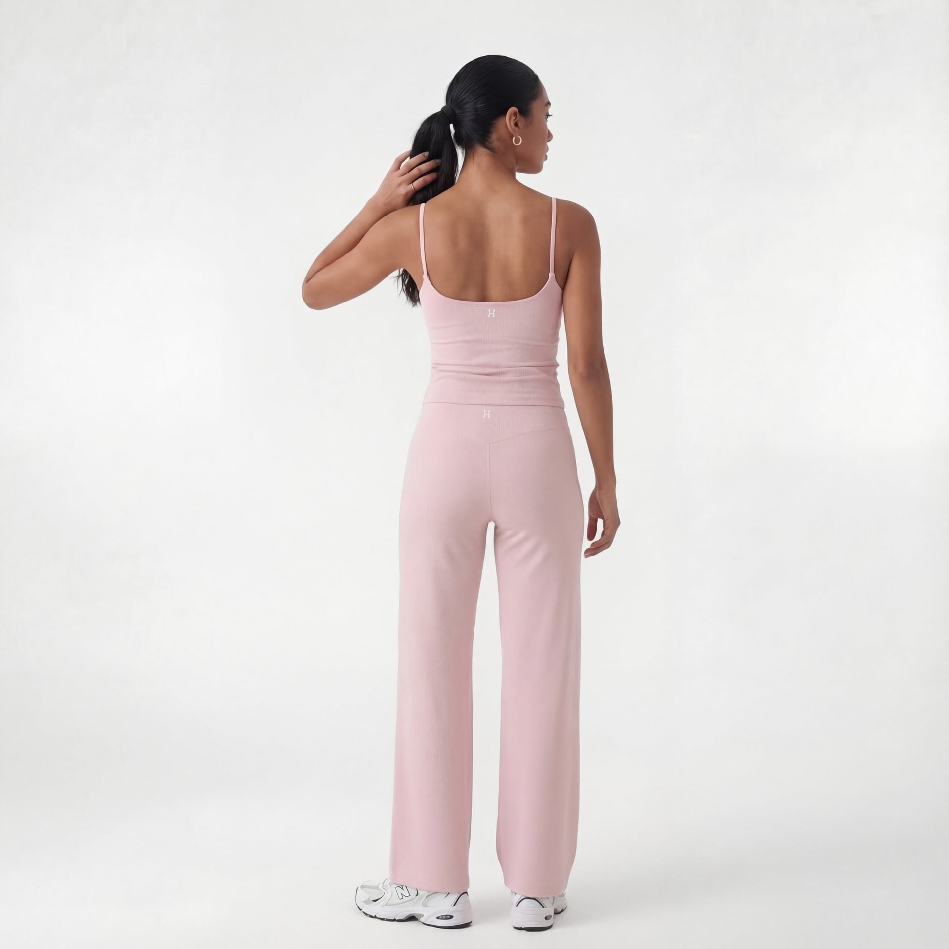CLOUD° Flared Pants – Blush – Produktansicht 4